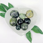 1/2 LB Bag - Nephrite Tumbled Stones -