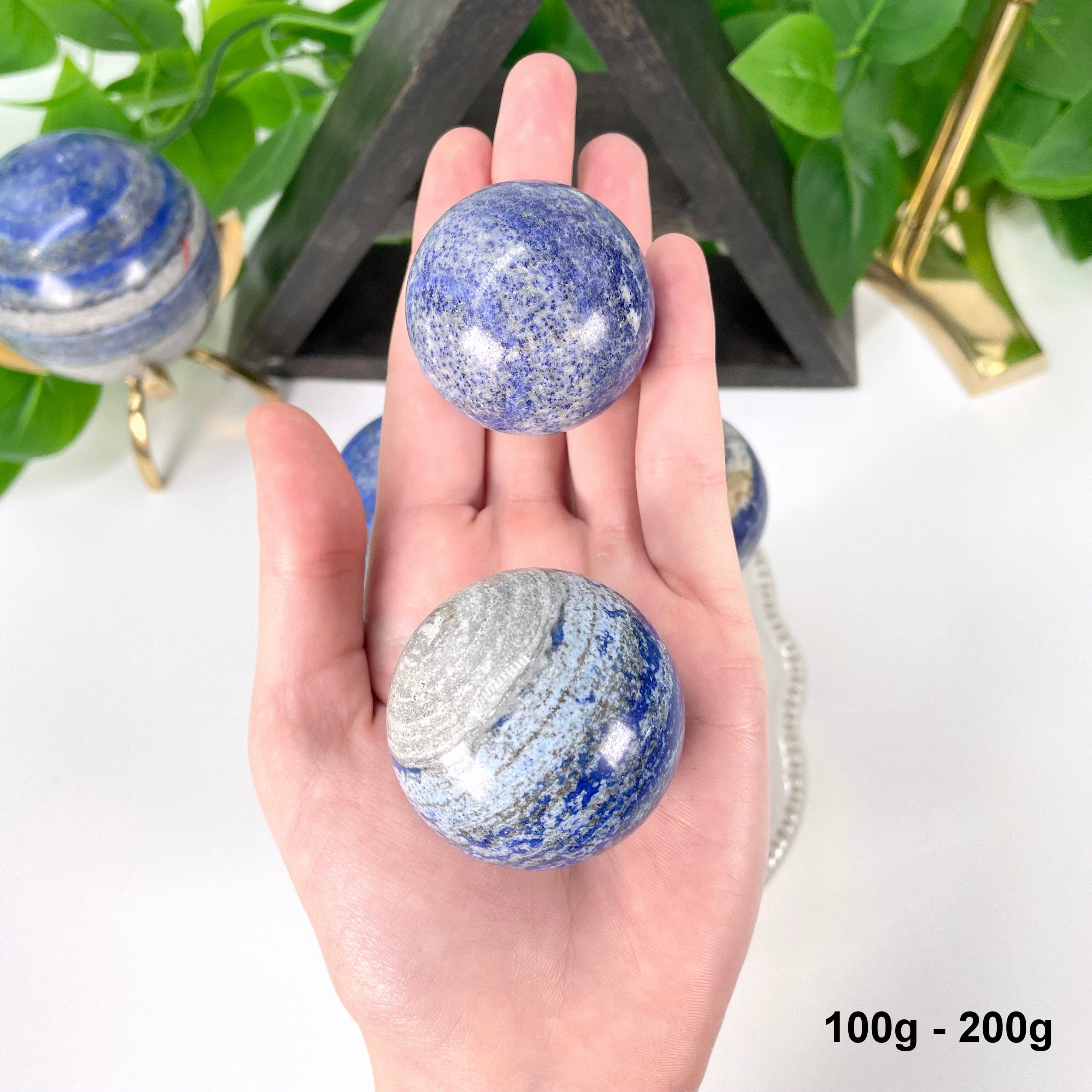 Lapis Lazuli Polished Spheres - By Weight