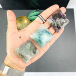 1 Set of Small Fluorite Pyramids - YOU CHOOSE