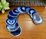 Agate Slices -Top Drilled - Size #2 LARGE AGATE - Crystal Craft Supply