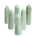 Amazonite Crystal Tower Obelisk Point - Wire Wrapping (2BROWNSHELF-114)