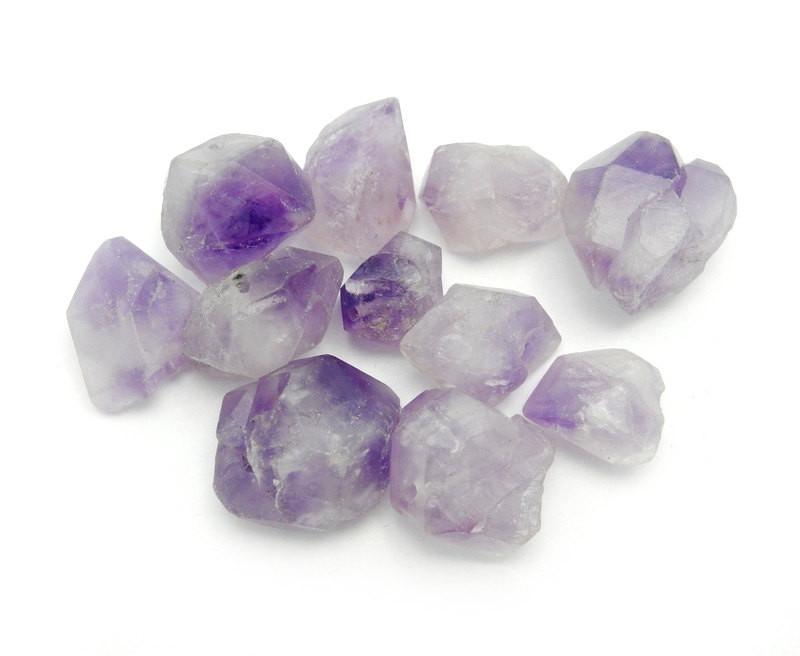 Amethyst Point Top Side Drilled Bead - (Bulk of 10 or 20)