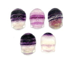 Buddha Cabochon Fluorite Crystal Budha Head Cabochon - (RK36B27-04)