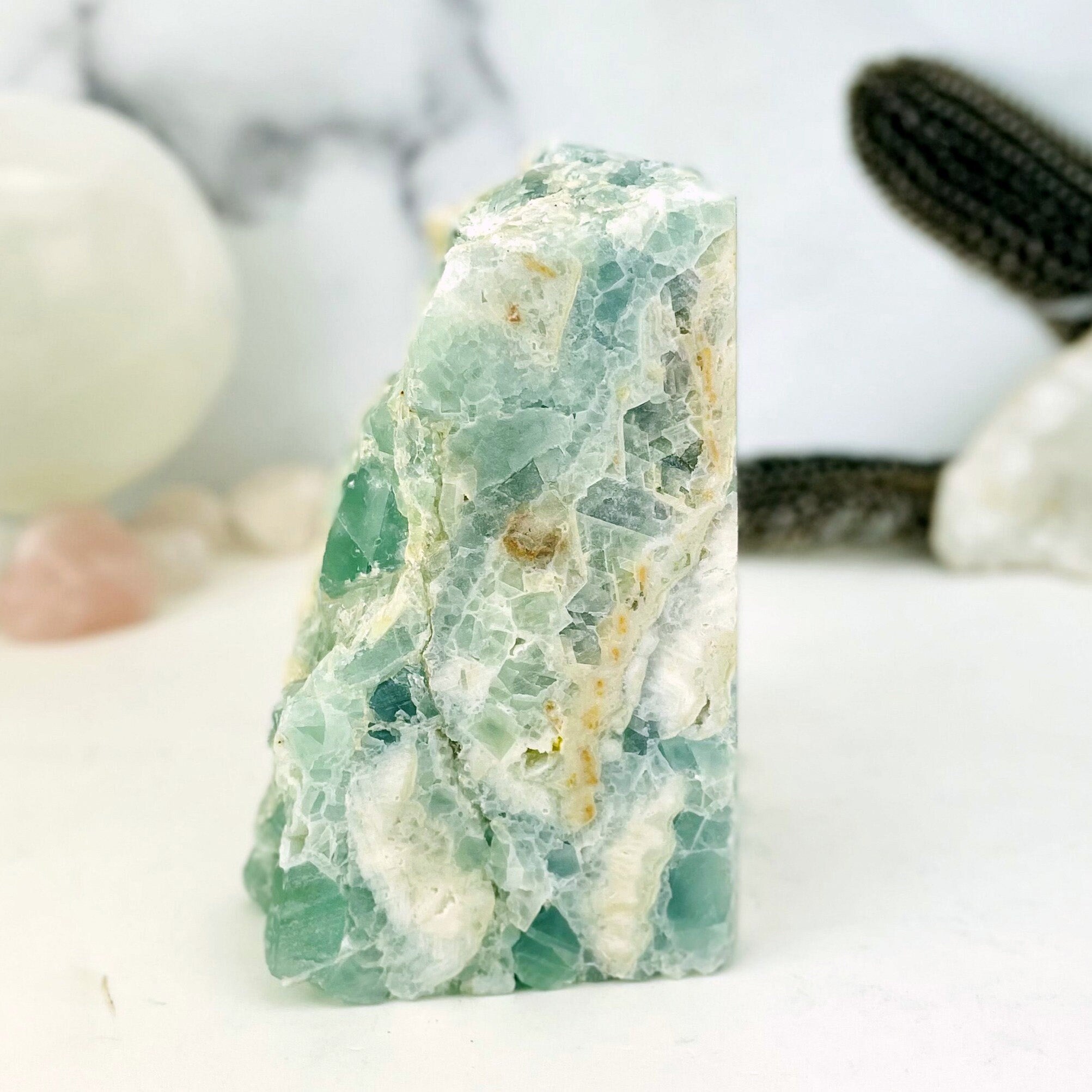 Fluorite cut base Chunk - OOAK