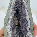 Amethyst Druzy Cluster Cut Base