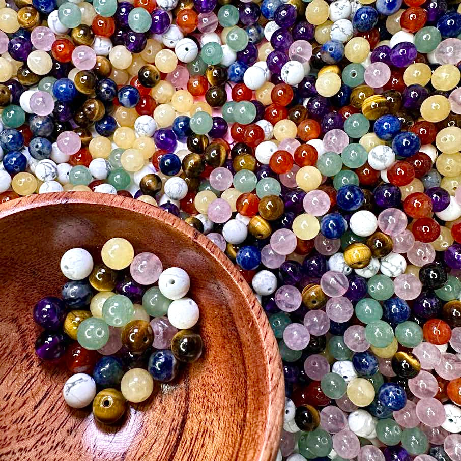 DIY Natural Beads Confetti