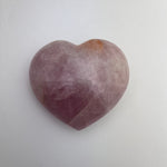 Polished Rose Quartz Heart