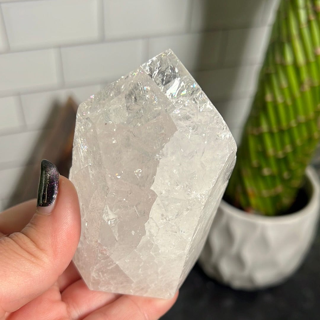 Crackle Quartz Point