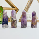 Large Amethyst Tower Obelisk Point Drilled