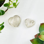 Crystal Quartz Hearts YOU CHOOSE