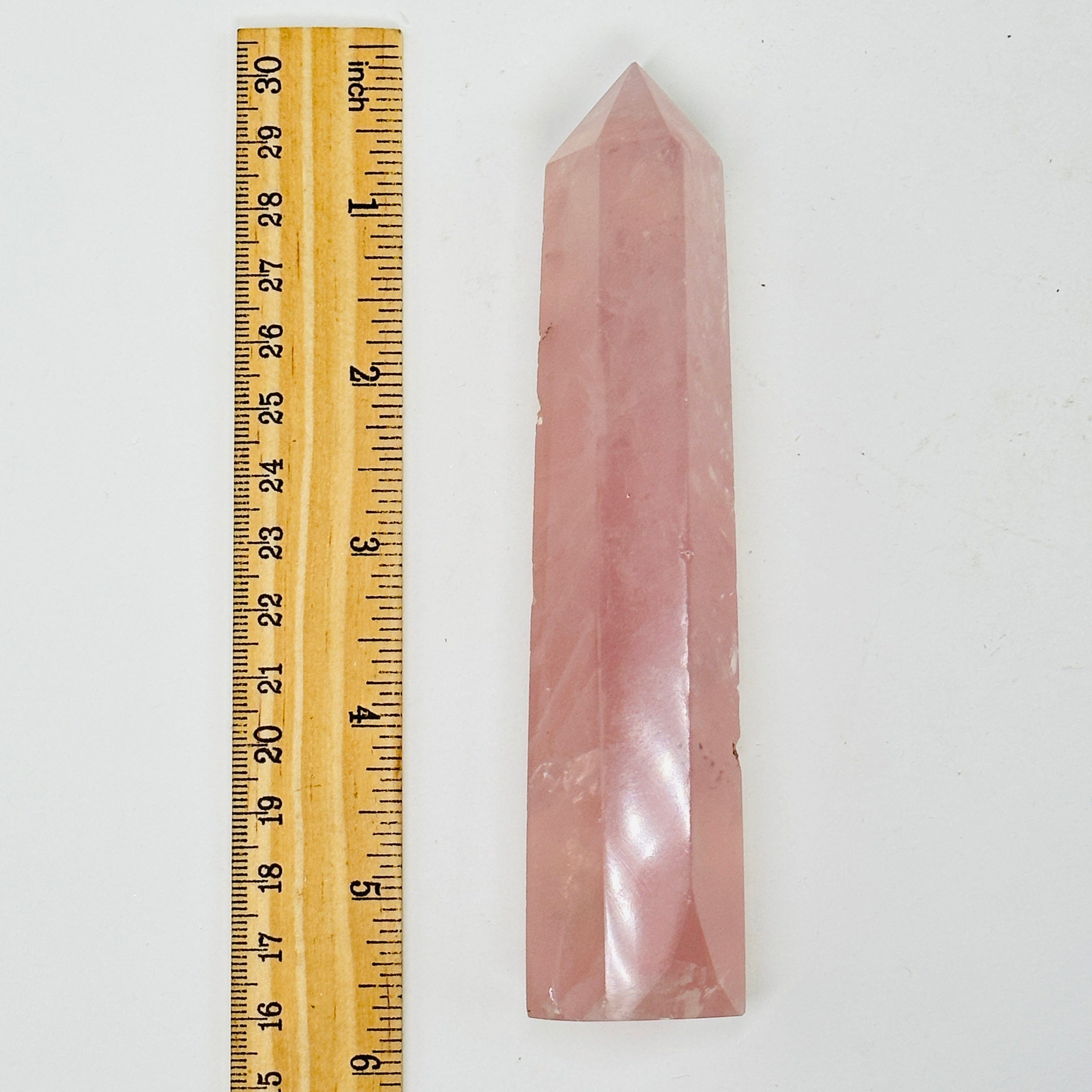 Rose Quartz Polished Point AS IS