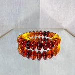 Baltic Amber Bracelet - Rondelle Beaded