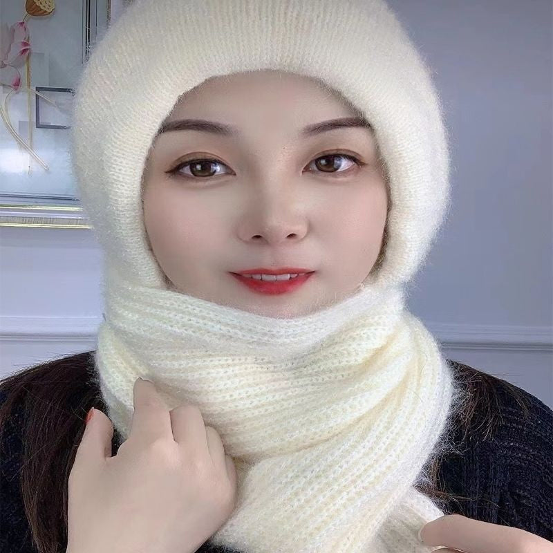 Integrated Ear Protection Windproof Cap Scarf